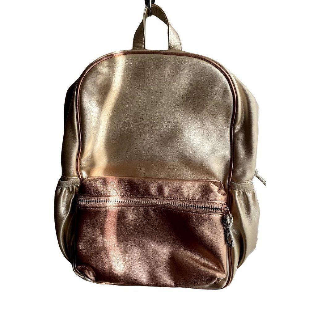 J.CREW Girl's Metallic Backpack